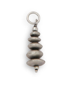 Sterling Silver Beaded Cairn Pendant