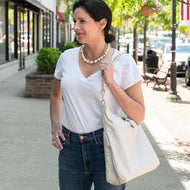 Oyster HydroHobo® Bag with Silver Hardware