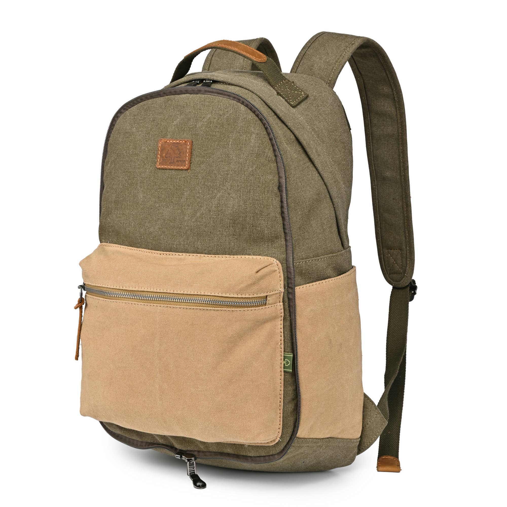 backpack laptop green trees A2 pen loops and accessory compartments Eastpak Back To Work Authentic