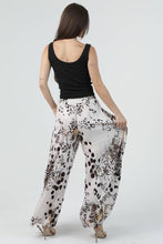 Load image into Gallery viewer, Wide leg dressy pants with cinched side leg - birch

