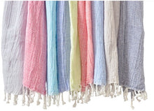 Load image into Gallery viewer, 100% Turkisk Cotton Towel/Cover/Scarf
