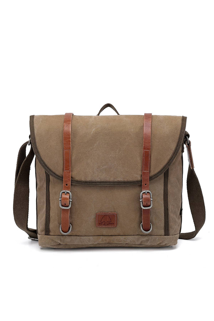 Forest Messenger Bag: Olive