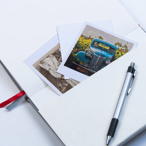 Hardcover Diary Notebook with Buckram Cover: Unlined