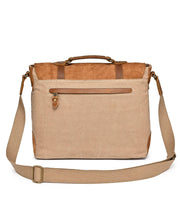 Load image into Gallery viewer, Valley Oak Canvas Messenger Bag: Khaki

