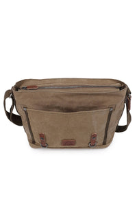 Forest Messenger Bag: Olive