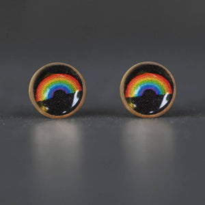 Tiny Picture Studs (Deco Rainbow)
