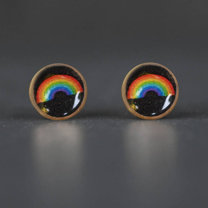 Tiny Picture Studs (Deco Rainbow)
