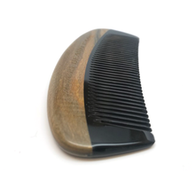 Load image into Gallery viewer, Fine Tooth Ox Horn Comb
