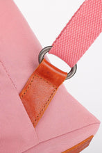 Load image into Gallery viewer, Valley Trail Coated Canvas Backpack: Aqua
