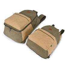 Load image into Gallery viewer, Trail Tree Double Backpack: Army Green
