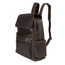Load image into Gallery viewer, Leather Vintage Backpack Scott- Sandal
