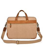 Load image into Gallery viewer, Valley Oak Canvas Brief Bag: Grey
