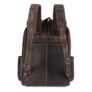 Leather Vintage Backpack Scott- Sandal