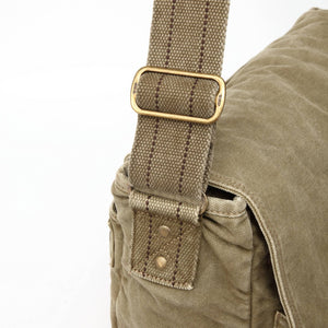 Coastal Canvas Messenger: Army Green
