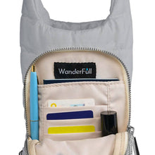 Load image into Gallery viewer, Sky Gray HydroBag® Dark Gray Patterned Strap
