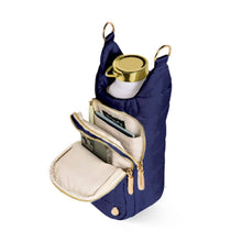 Load image into Gallery viewer, Navy Blue Matte HydroBag™ with Navy/Gold Strap
