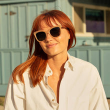 Load image into Gallery viewer, Reader Sunglasses 2.00 Walnut Wood Blue Light Filter Eco Friendly
