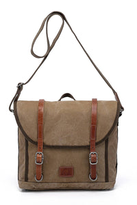 Forest Messenger Bag: Olive