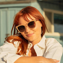 Load image into Gallery viewer, Reader Sunglasses 2.00 Walnut Wood Blue Light Filter Eco Friendly
