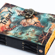 Load image into Gallery viewer, Vintage Leather Journal Notebook Diary for Travel Lovers
