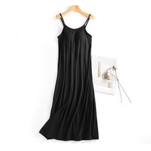 Load image into Gallery viewer, Built-in bra strappy dress lounge sleeveless dress: LightPink / M
