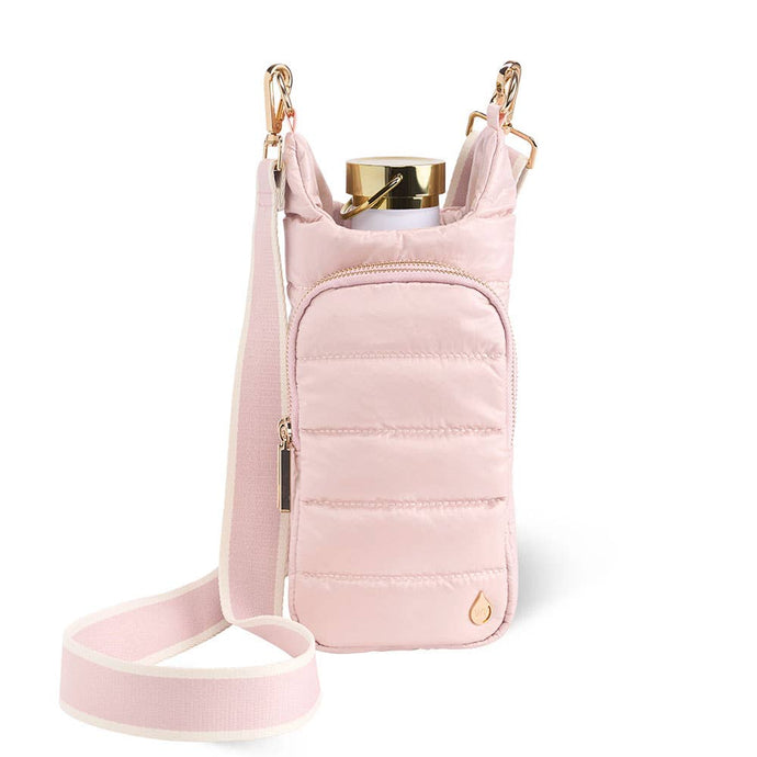 Blush HydroBag® with Blush and Ivory Striped Strap