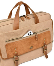 Load image into Gallery viewer, Valley Oak Canvas Brief Bag: Grey

