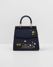 Load image into Gallery viewer, Blackbird Mini Velvet Tote
