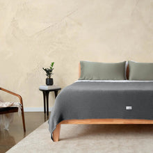 Load image into Gallery viewer, Blissful Bamboo Waffle Throw Blanket
