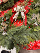 Load image into Gallery viewer, Holiday Wreath Making Workshop - PreBook for November 2026
