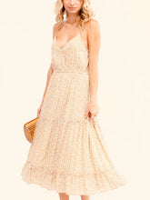 Load image into Gallery viewer, Sweet Summer Spaghetti Strap V-Neck Dress
