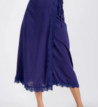 Load image into Gallery viewer, Crochet Trim Wrap Summer Skirt
