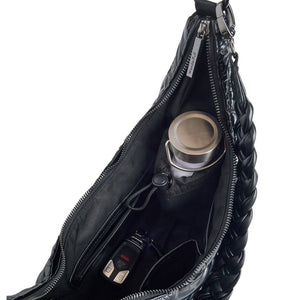 Black Half Moon HydroHobo®  Bag