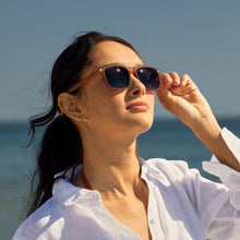 Load image into Gallery viewer, BP18011 - Cail - Matte Brown / Walnut Wood / Smoke Polarized
