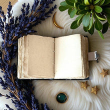 Load image into Gallery viewer, Leather Journal Blank Vintage Notebook with Mushroom Print
