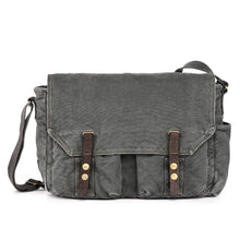 Load image into Gallery viewer, Coastal Canvas Messenger: Army Green
