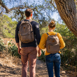 Trail Tree Double Backpack: Army Green