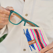 Load image into Gallery viewer, BP20862 - Seaglass-Matte Teal /Walnut Wood /Blue Light Lens: 1.75
