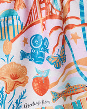 Load image into Gallery viewer, Greetings From California Tea Towel
