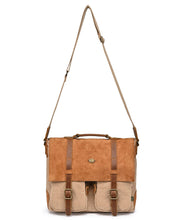 Load image into Gallery viewer, Valley Oak Canvas Messenger Bag: Khaki
