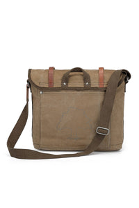 Forest Messenger Bag: Olive