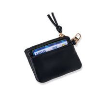 Load image into Gallery viewer, Clear HydroBag® Stadium with Black Trim and Matching Pouch
