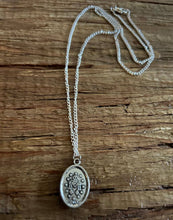 Load image into Gallery viewer, Silver Metal Mary Made in Italy Pendant Necklace
