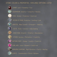 Load image into Gallery viewer, 50mm Brass Hoops w/ Semi Precious Cube and Star Cut Earrings: Aquamarine Cube - Smoky Q Star
