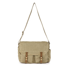 Load image into Gallery viewer, Coastal Canvas Messenger: Army Green
