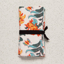 Load image into Gallery viewer, Marigold Block Print Napkins Set of 4
