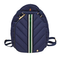 Pickleball HydroSling Bag with Removable Racquet Cover- Navy Matte with Stripe