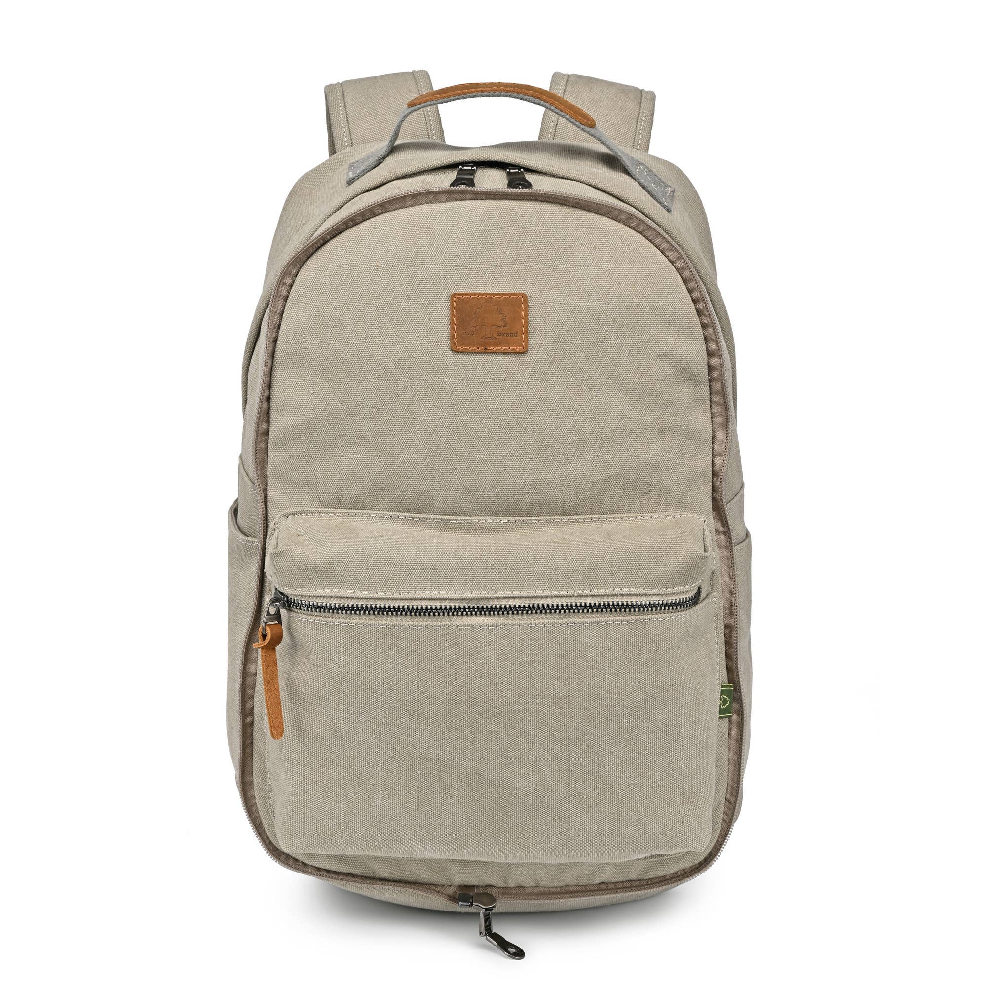 backpack laptop green trees Trail Tree Double Backpack: Army Green – WOLFHOME