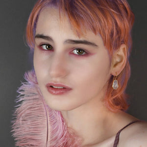 Classic Crystal Trapezoid Earwire Earrings