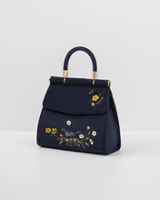 Load image into Gallery viewer, Blackbird Mini Velvet Tote
